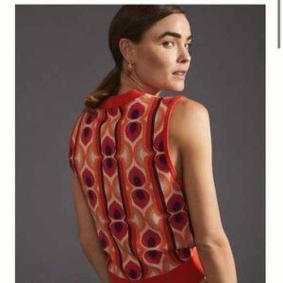 NWOT Anthropologie Maeve Vera Sweater Vest Size XS - Picture 3 of 9